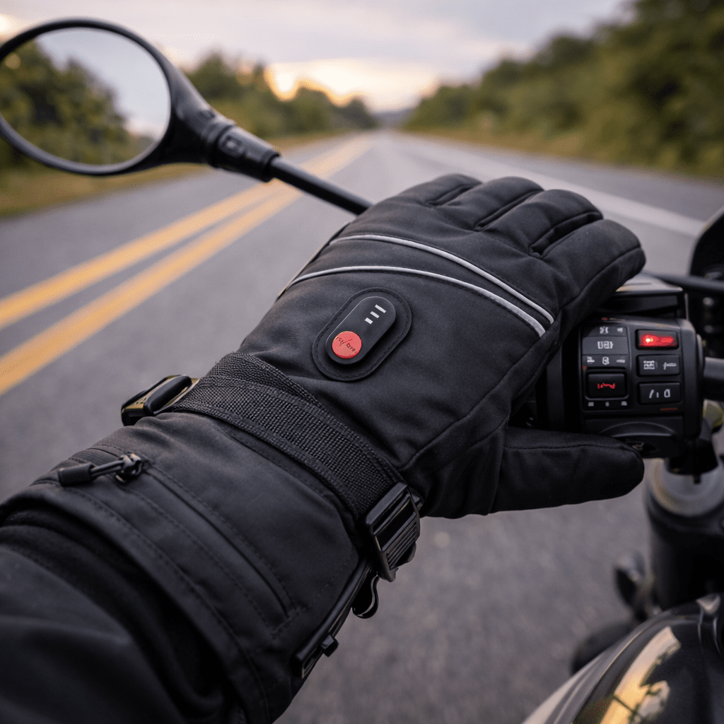 Heated Gloves Cotton Nylon 113–140°F Outdoor Winter Ski Hiking Cycling Warm Insulated Weatherproof Hand Protection | Thomler