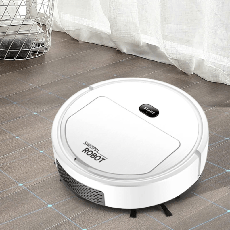 Robot Vacuum Cleaner High-Performance 1800 sq ft Hard Floors Low-Pile Carpets Automatic Navigation | Thomler